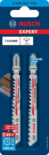 Bosch accessoires bosch expert hardhout fast t144dhm decoupeerzaagblad, 2 stuks - 2...