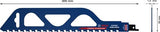 Bosch accessoires expert ‘hollow brick’ s 1243 hm reciprozaagblad 1 stuk - 1 stuk(s) - 2608900417