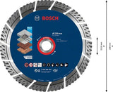 Bosch accessoires bosch professional expert multimaterial diamantdoorslijpschijf 230 x 22,23 x 2,4 x 15 mm - 2608900663