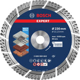 Bosch accessoires bosch professional expert multimaterial diamantdoorslijpschijf 230 x 22,23 x 2,4 x 15 mm - 2608900663