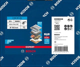 Bosch accessoires expert n880 vliesschijf voor excenterschuurmachines 150 mm, ultrafijn s - 20 stuk(s) - 2608901252