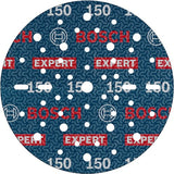 Bosch accessoires expert schuurschijf o780 met film onderlaag, 150 mm, g150, 6x - 2608902443