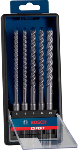 Bosch accessoires bosch expert sds plus-7x hamerboorset 6 6 8 8 10 mm 5-delig