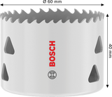 Bosch accessoires gatzaag met schroefdraad voor meerdere materialen | 60 x 40 mm - 2608594587