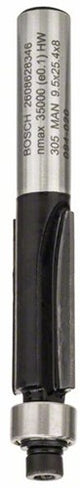 Bosch accessoires kantenfrezen 8 mm, d1 9,5 mm, l 25,4 mm, g 68 mm 1st - 2608628346