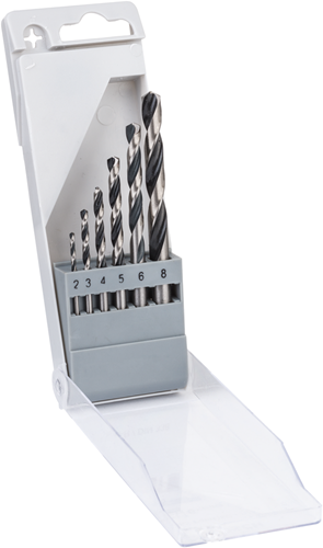 Bosch accessoires bosch hss pointteq serie - metaalboorset - 6-delig - snel en nauwkeurig