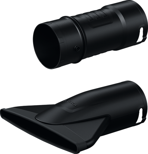 Bosch accessoires bosch professional bladblazer opzetstuk set - 1x rond opzetstuk - 1x vlak opzetstuk