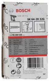 Bosch accessoires bosch spijker sk64-20 32g