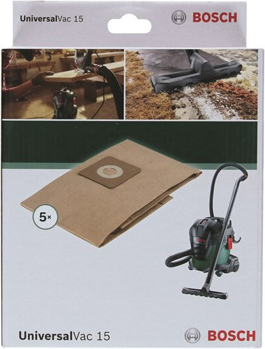 Bosch accessoires papieren filterzakken universalvac 15 - 2609256f32