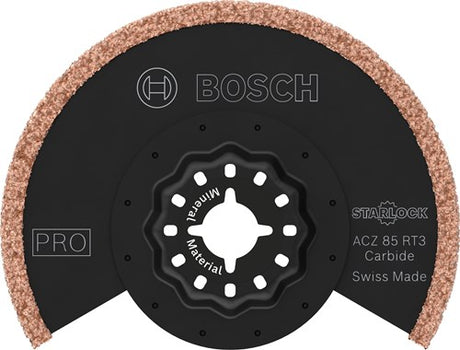 Bosch accessoires bosch pro acz 85 rt3 - multigereedschap zaagblad - segmentvormig - carbide-riff - starlock