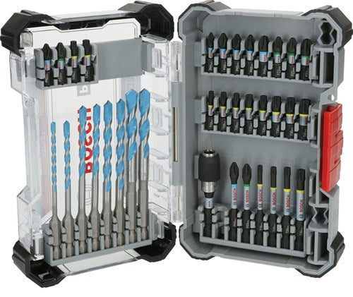 Bosch accessoires bosch pro impact bits+ mc boren 35-delig in display - 2608522518