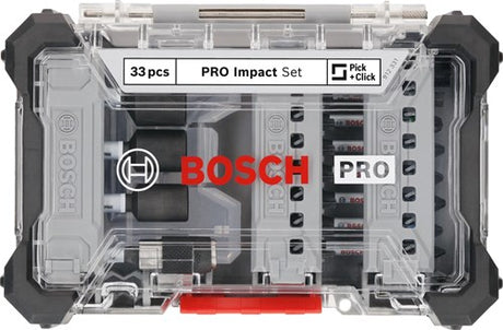 Bosch accessoires bosch professional pro impact schroefbitset 33-delig - 2608521u76