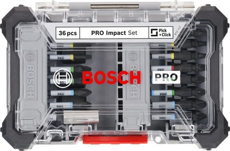 Bosch accessoires bosch pro impact schroefbitset 36-delig in display - 2608522517
