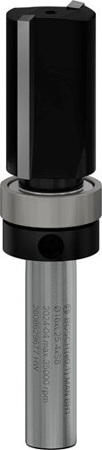 Bosch accessoires bosch pro vlakfrees met bovenliggend geleidekogellager ø 16 x l 25,4 schacht 8 mm - 2608629677