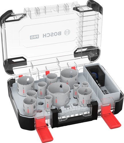 Bosch accessoires bosch pro multi materiaal pc plus 14-delige gatenzaagset - 260859...