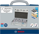Bosch accessoires bosch pro multi material pc plus gatzagen set 14-delig - 2608594434