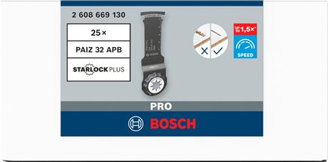 Bosch accessoires pro paiz 32 apb invalzaagblad | 32 x 60 mm | 1 stuks - 2608669130