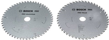Bosch accessoires pro wood alu cirkelzaagbladen | 165 mm | cordless | 2 stuks - 2608644733