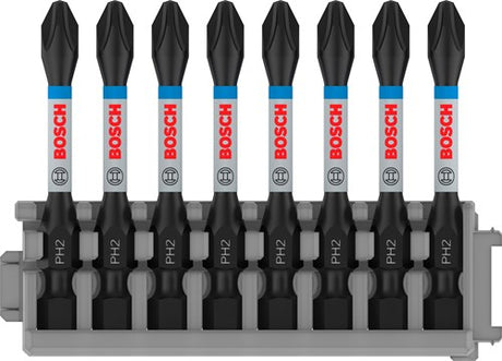 Bosch accessoires schroefbit impact control ph2, 50 mm 8x - 2608522330