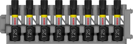 Bosch accessoires impact insert bit 25mm, 8xt25