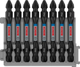 Bosch accessoires impact dubbel bit 65mm, 8xph2