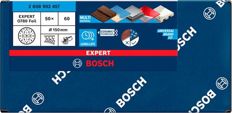Bosch accessoires schuurschijf o780 | 150 mm | g60 | bulk - 2608902457