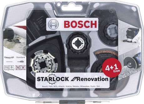 Bosch accessoires starlock for renovation 4+1 voor multitools - 2608664624