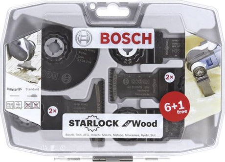 Bosch accessoires starlock for wood 6+1 voor multitools - 2608664623