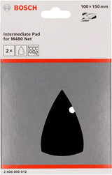 Bosch accessoires bosch accessories 2608000812 tussenlaag pad saver 100 x 150 mm 2 stuks