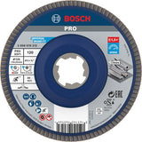 Bosch accessoires x-lock lamellenschijf best for metal recht, kunststof, ø125mm, g 120, x571 - 1 stuk(s) - 2608619212