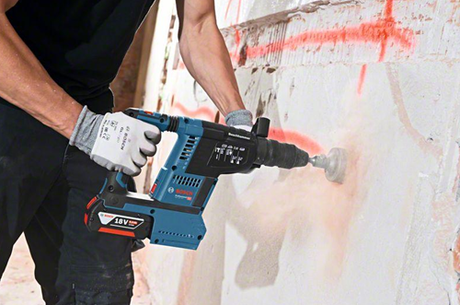 Bosch blauw bosch professional 3-toolkit 18v - gereedschap combiset - gsr 18v-65 - gbh 18v-26 - gws 18v-11 - gba 18v 5.0 ah - exba 18v 5.5 ah - gal 12v 18v-80 lader