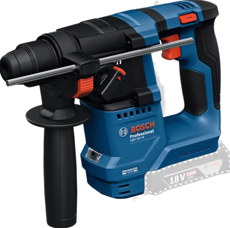 Bosch blauw gbh 18v-18 accu-boorhamer | zonder accu's en lader - 0611927000