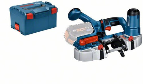 Bosch blauw bosch professional gcb 18v-63 accu bandzaag 18v basic body in l-boxx - 06012a0401