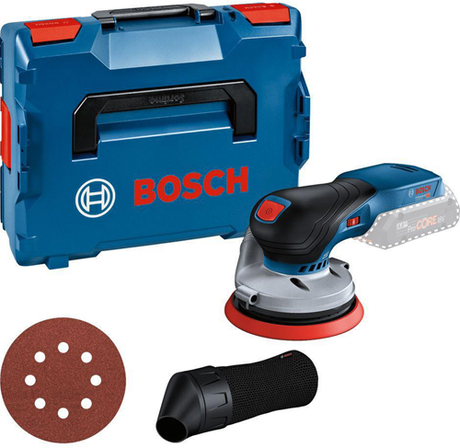 Bosch blauw gex 12v-150-3 accu-excenterschuurmachine | solo in l-boxx | zonder accu en lader - 0601373301