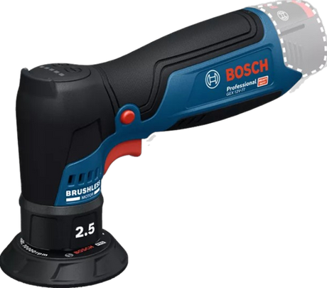 Bosch blauw gex 12v-77 excenterschuurmachine | zonder accu's en lader - 06019l2100