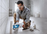 Bosch blauw gop 18v-34 accu multitool 18v | zonder accu's en lader in l-boxx - 06018g2000