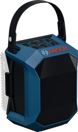 Bosch blauw gpb 18v-1 c accu-speaker | incl. draaggreep en accudeksel | zonder accu en lader - 06014a7001