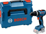 Bosch blauw bosch professional gsb 18v-65 accu klop- schroefboormachine 18v basic body in l-boxx - 06019n3301