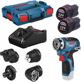 Bosch blauw bosch professional gsr 12v-35 fc flexi clic accu-schroefboormachine