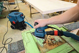 Bosch blauw bosch professional gss 160 multi - multischuurmachine - 180 w - inclusief schuurpapier - micro filterbox - perforatiegereedschap en schroevendraaier