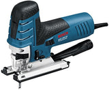 Bosch blauw decoupeerzaagmachine gst 150 ce (1 x zaagblad t 144 d, afdekkap, antisplinterplaatje, glijvoet, zuigmondstuk )
