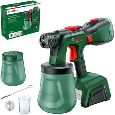 Bosch groen advancedspray 18v-500 accuverfspuit | zonder accu en lader - 0603208200