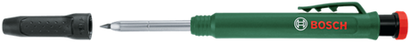 Bosch groen diepgatmarkeerpotlood + 6-delige stiftset | multicolor - 1600a033bm