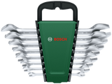Bosch groen dubbele steeksleutelset | 8-delig - 1600a03hm8