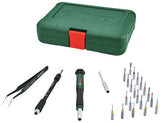 Bosch groen precisieschroevendraaierset | 24-delig - 1600a039ht