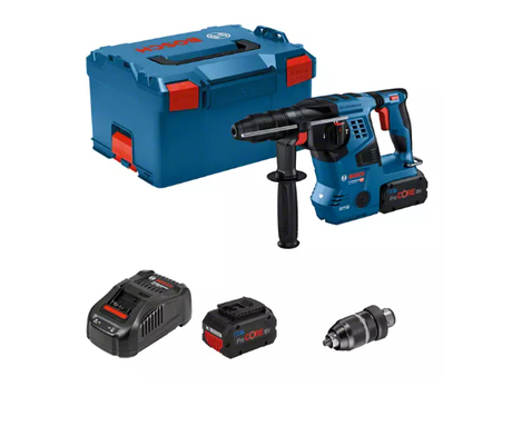 Bosch hamer sds+ gbh 18v-28 cf 2xpc8,0ah 3,4j lb