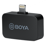 Boya 2.4 GHz Daspold Mikrofon Wireless duerch-m1lv-d fir iOS