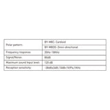 Microfono di Boya Cardioide Lavalier By-M8C