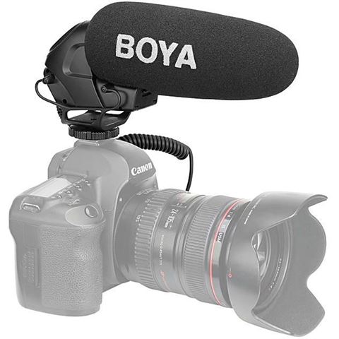 Boya Condensator Shotgun Tour Microphone BY-BM3031