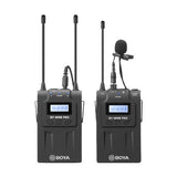 Boya uhf duo lavalier microphone sans fil by-wm8 pro-k1